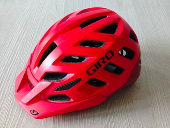 Used Giro Casco MTB / ciclismo rosso taglia S 51-55 cm bike — image 2 of 9