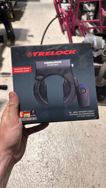 Käytetty Trelock antivol cadre SL 460 Smartlock Cycling Accessories