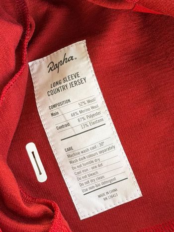 Used Rapha Country Jersey Japon bike — image 6 of 6