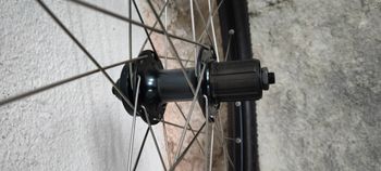 Used Shimano Rear Wheel 27.5" with 9v-12v Hub + Hutchinson Python2 Tire 27.5"x2.25 bike — image 6 of 6