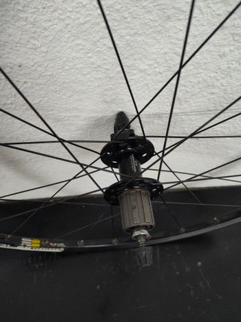 Used Mavic X3.1 Disk UST Tubeless 26" Wheelset with DT Swiss Hubs bike — image 7 of 8