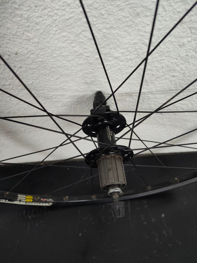 Used Mavic X3.1 Disk UST Tubeless 26" Wheelset with DT Swiss Hubs bike — image 7 of 8