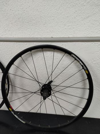 Used Mavic X3.1 Disk UST Tubeless 26" Wheelset with DT Swiss Hubs bike — image 5 of 8