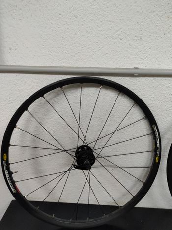 Used Mavic X3.1 Disk UST Tubeless 26" Wheelset with DT Swiss Hubs bike — image 3 of 8