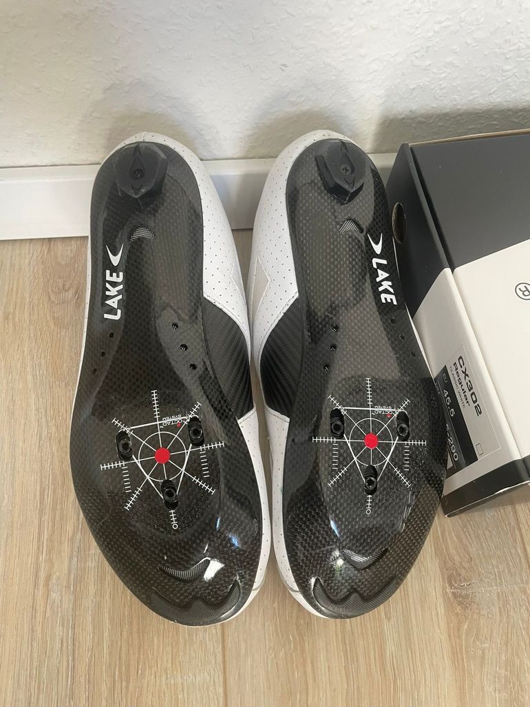 Used Lake CX 302 Rennradschuhe Größe 45,5 2026 bike — image 7 of 8
