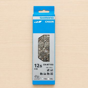Used Shimano Corrente SLX CN-M7100 12s Quick-Link 116 Elos bike — image 3 of 3