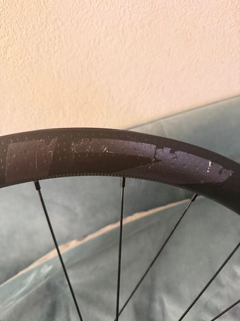 Used Zipp 303 Firecrest Tubeless Disc-brake Wheelset 2023 bike — image 7 of 10