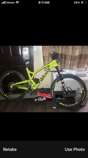 Used Evil Insurgent LS 2017 bike