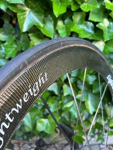 Tweedehands Lightweight Standard Sprint Tubular Wheelset with Campagnolo Cassette and Tune QR bike — afbeelding 13 van 20
