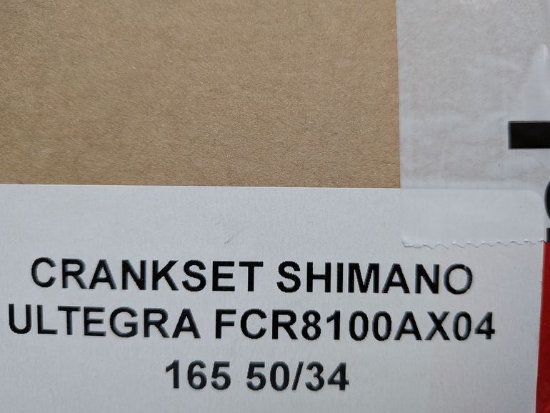 Used Shimano Ultegra R8100 Crank 165mm 50/34t 2026 bike — image 2 of 4