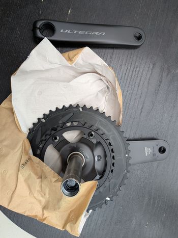 Used Shimano Ultegra R8100 Crank 165mm 50/34t 2026 bike — image 6 of 6