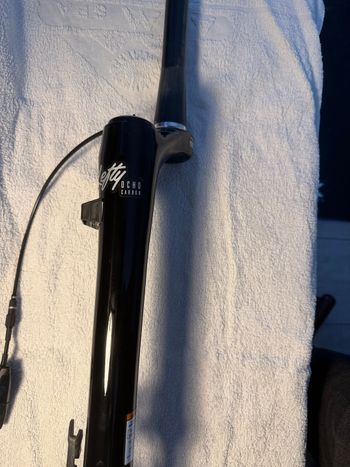 Used Cannondale Lefty Ocho Carbon 100mm 2024 bike — image 2 of 5