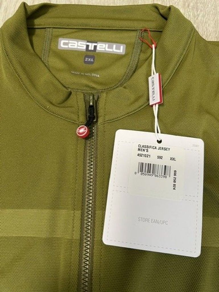 Used Castelli Classifica Cycling Jersey Green bike — image 7 of 7