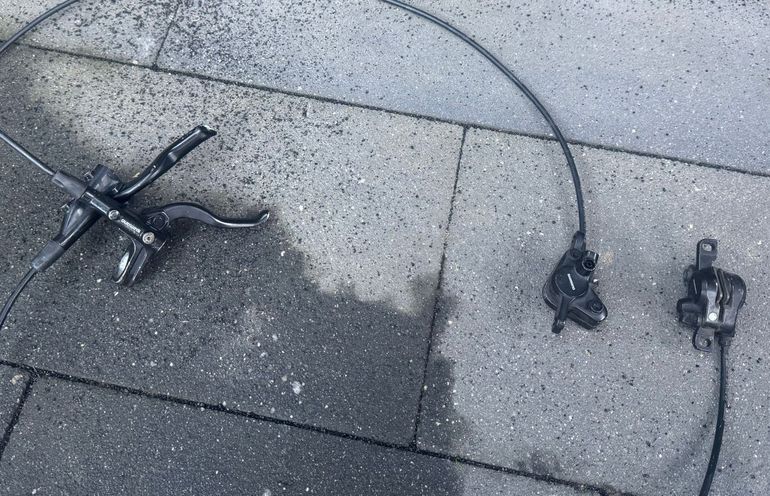 Used Shimano MT400 Hydraulic Disc Brake 2024 bike — image 1 of 4