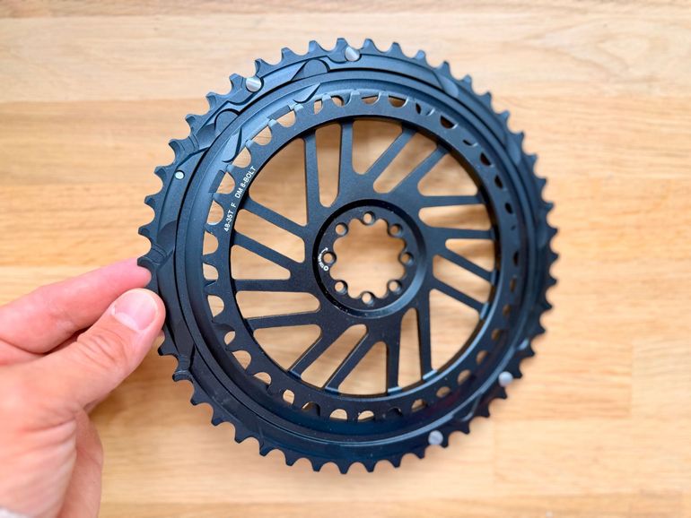Used Sram Force AXS E1 Chainrings 48/35T, NEW 2026 bike — image 2 of 3