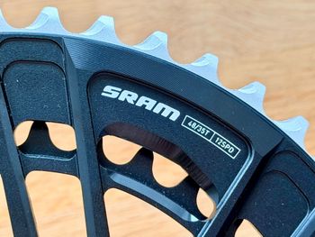 Used Sram Force AXS E1 Chainrings 48/35T, NEW 2026 bike — image 3 of 3