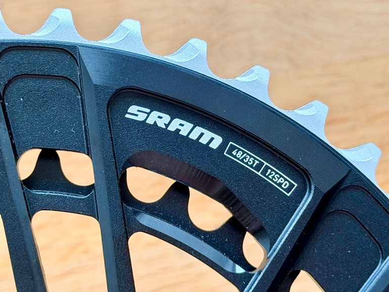 Used Sram Force AXS E1 Chainrings 48/35T, NEW 2026 bike — image 3 of 3
