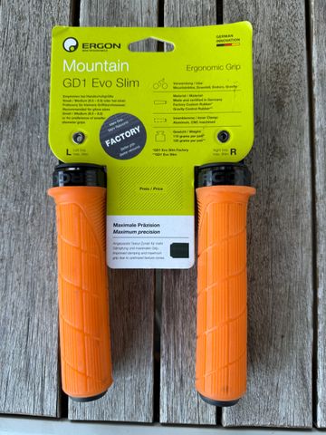 Gebrauchtes Ergon GD1 Evo Factory Enduro Grips - frozen orange 2026 Cockpit