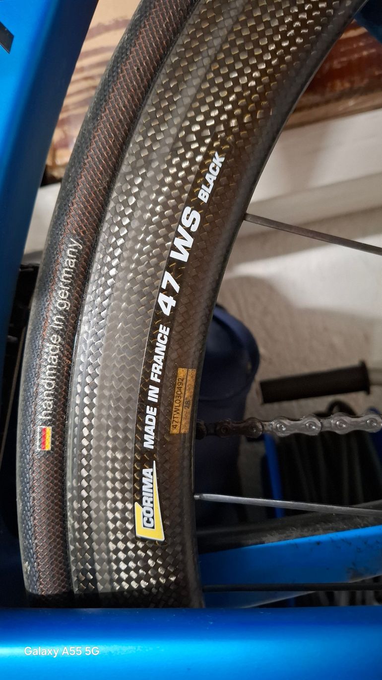 Used Corima 47mm rim brake 2021 bike — image 2 of 5