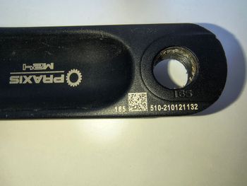 Used Praxis Works Cadet M24 Crankset 165mm (gen 1) bike — image 4 of 4
