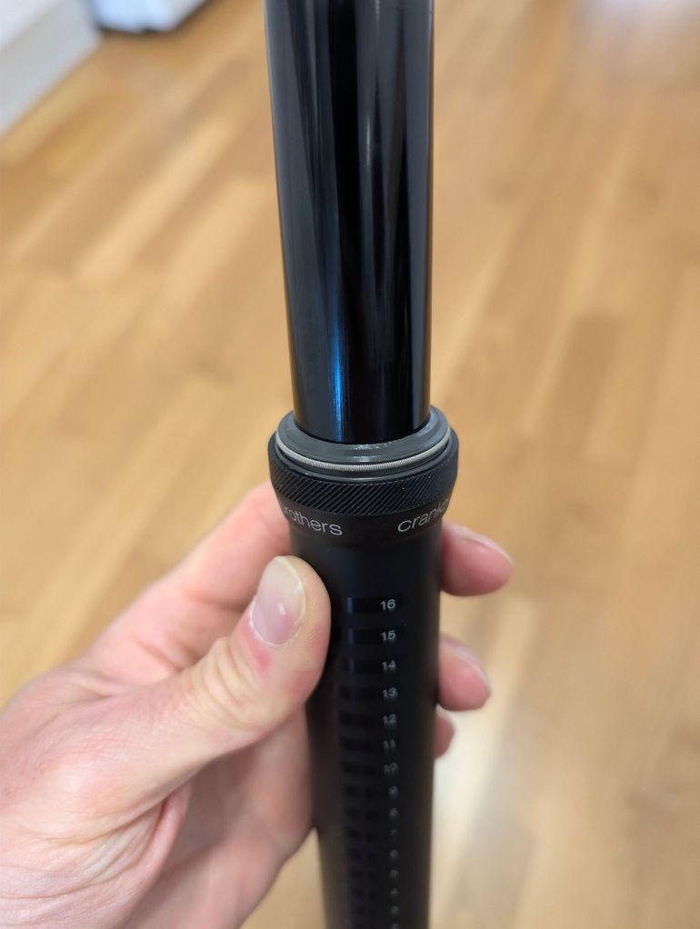 Used Crankbrothers Highline 7 Dropper Post 150mm 31.6mm bike — image 9 of 9