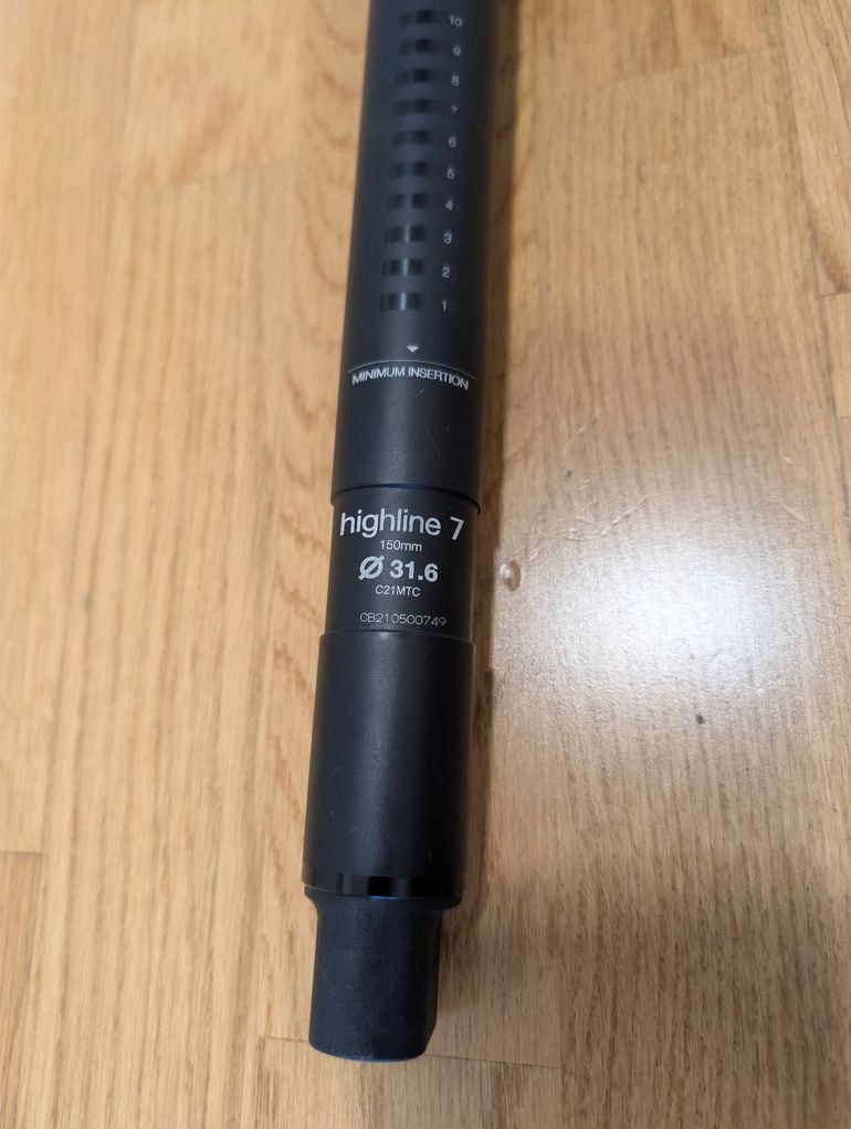 Used Crankbrothers Highline 7 Dropper Post 150mm 31.6mm bike — image 2 of 9