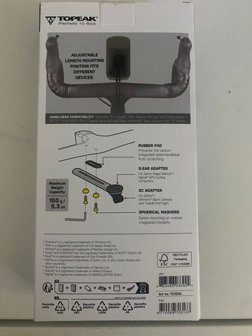 Used Topeak Supporto frontale UTF Multi-Mount 150mm 2026 bike — image 5 of 6