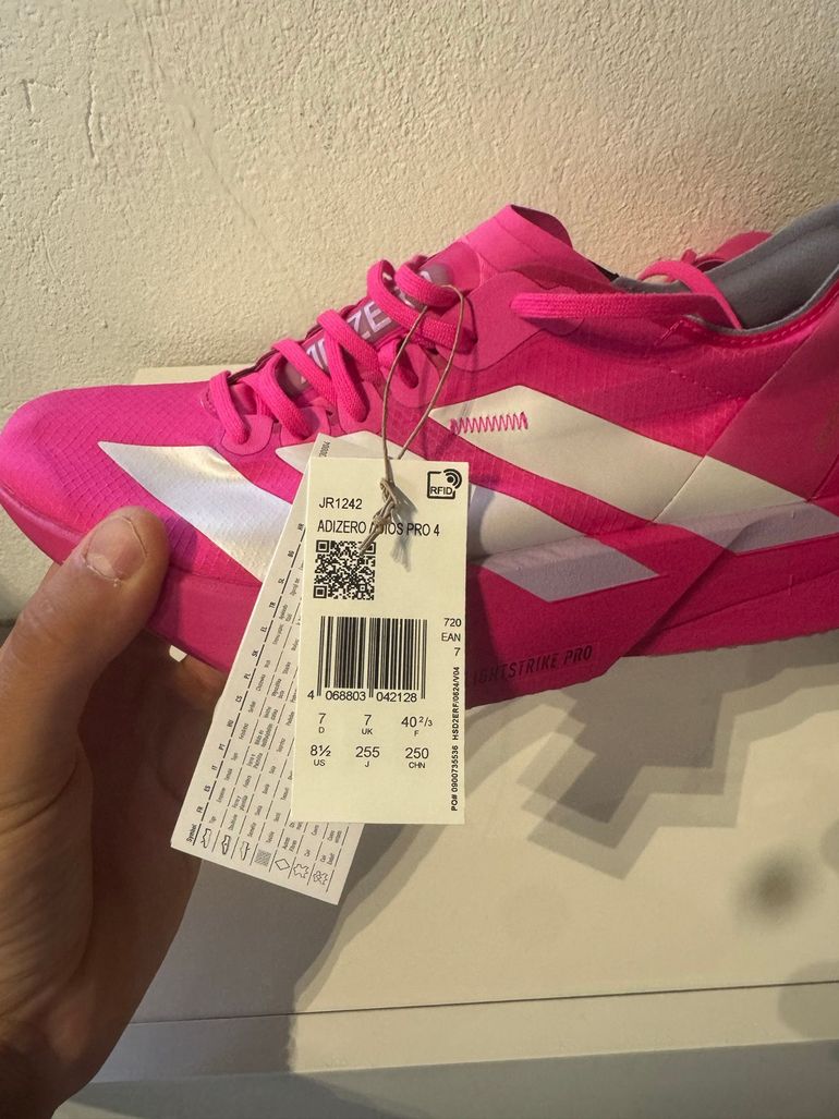 Used Adidas adios pro 4 rosa bike — image 4 of 6