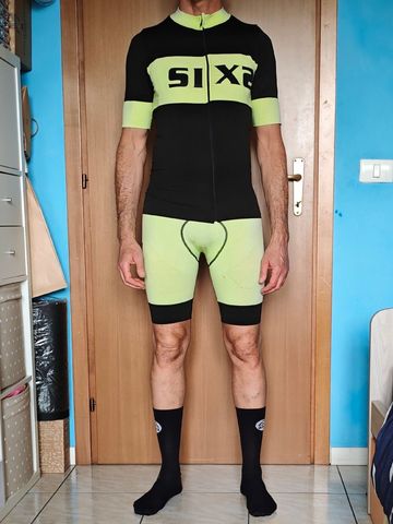 Tweedehands Six2 Completo ciclismo taglia L/XL Cycling Clothing