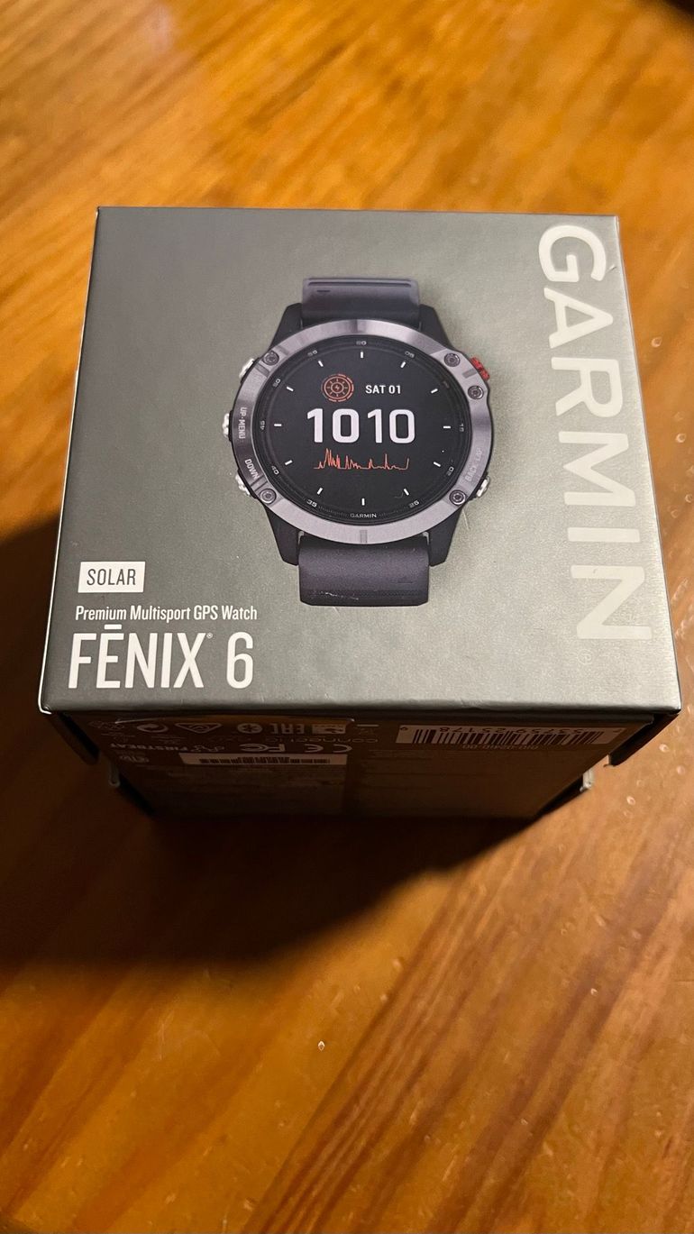 Used Garmin fénix 6 solar bike — image 2 of 3
