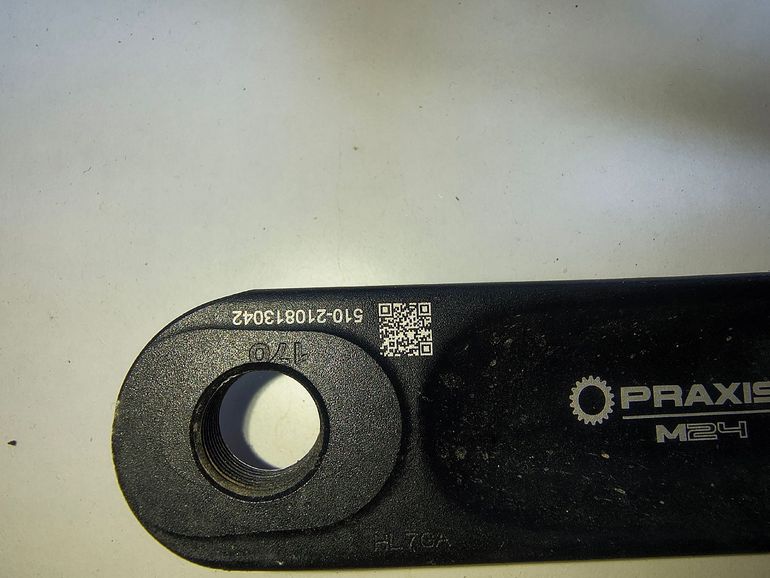Used Praxis Works Cadet M24 Crankset 30T Narrow-Wide 3mm Offset 2022 bike — image 3 of 4