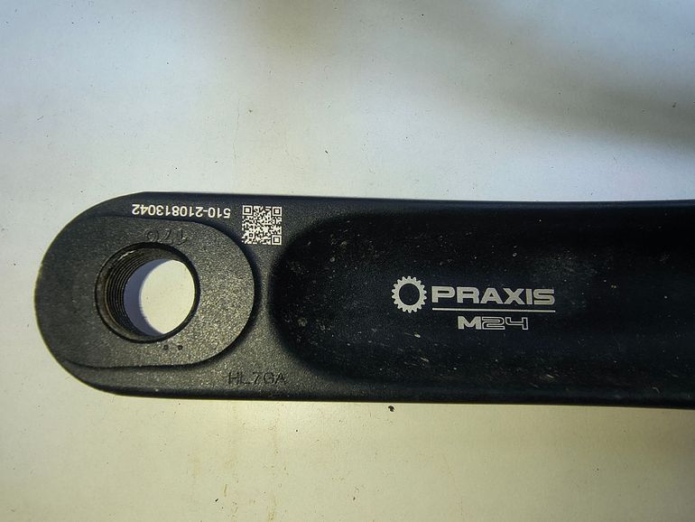 Used Praxis Works Cadet M24 Crankset 30T Narrow-Wide 3mm Offset 2022 bike — image 2 of 4