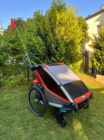 Used Thule Chariot Cross 2 Fahrradanhänger 2020 bike