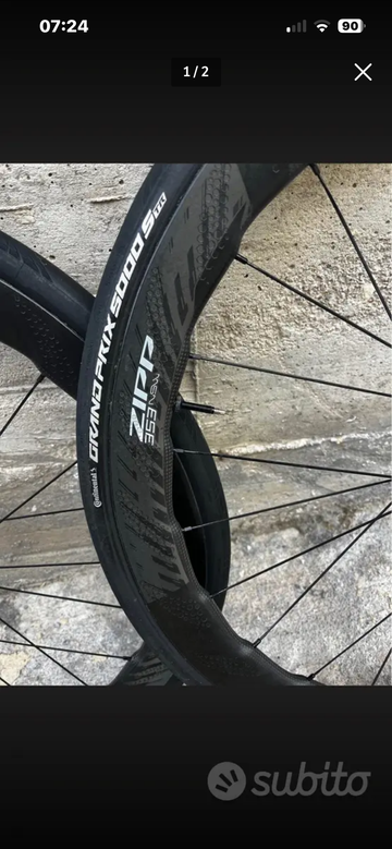 Brugt Zipp 353 nsw bike — billede 2 af 2