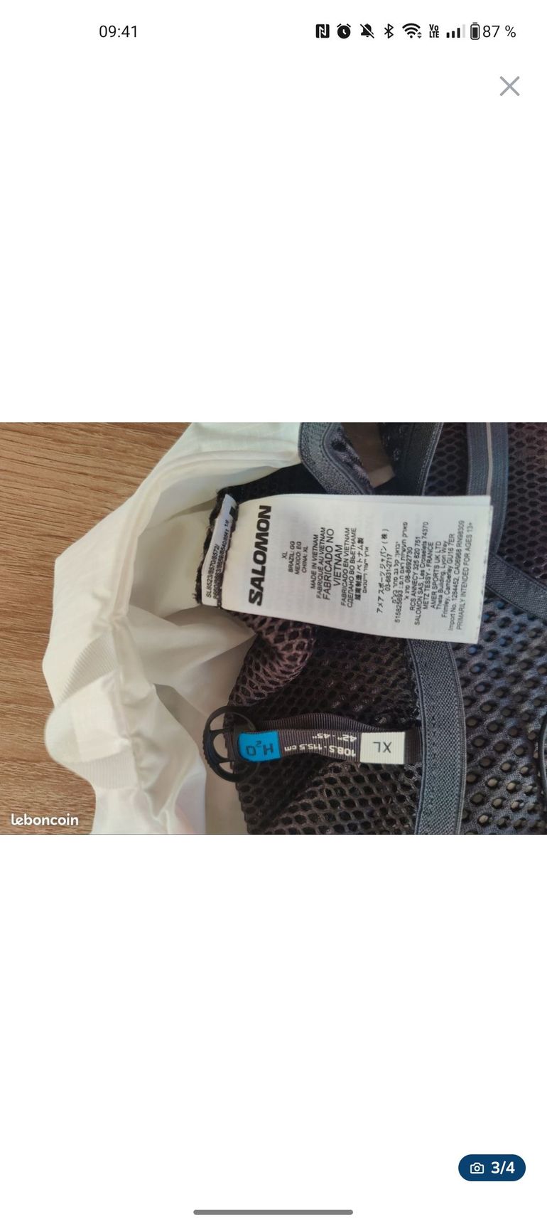 Used Salomon Active skin 4 2024 bike — image 3 of 4