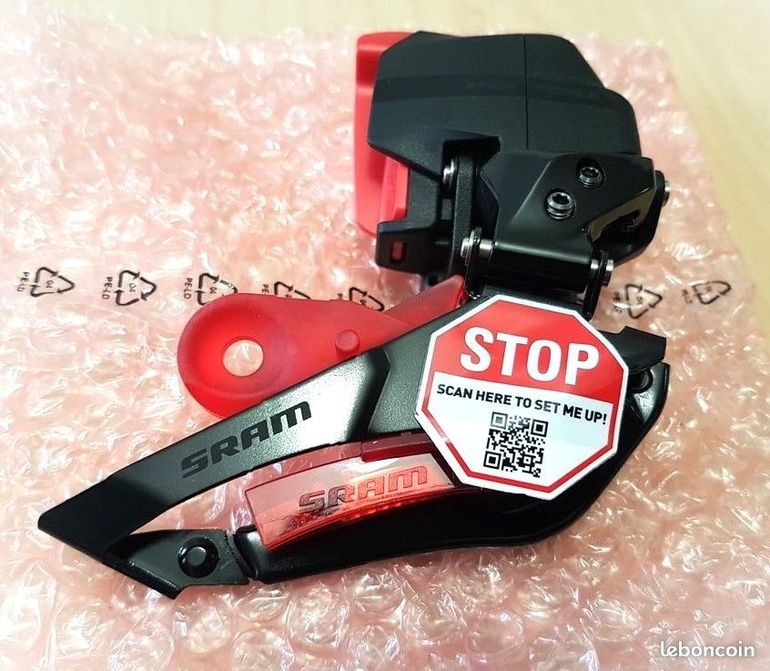 Used Sram FORCE AXS Etap 2x12 D2 Front Derailleur bike — image 2 of 2