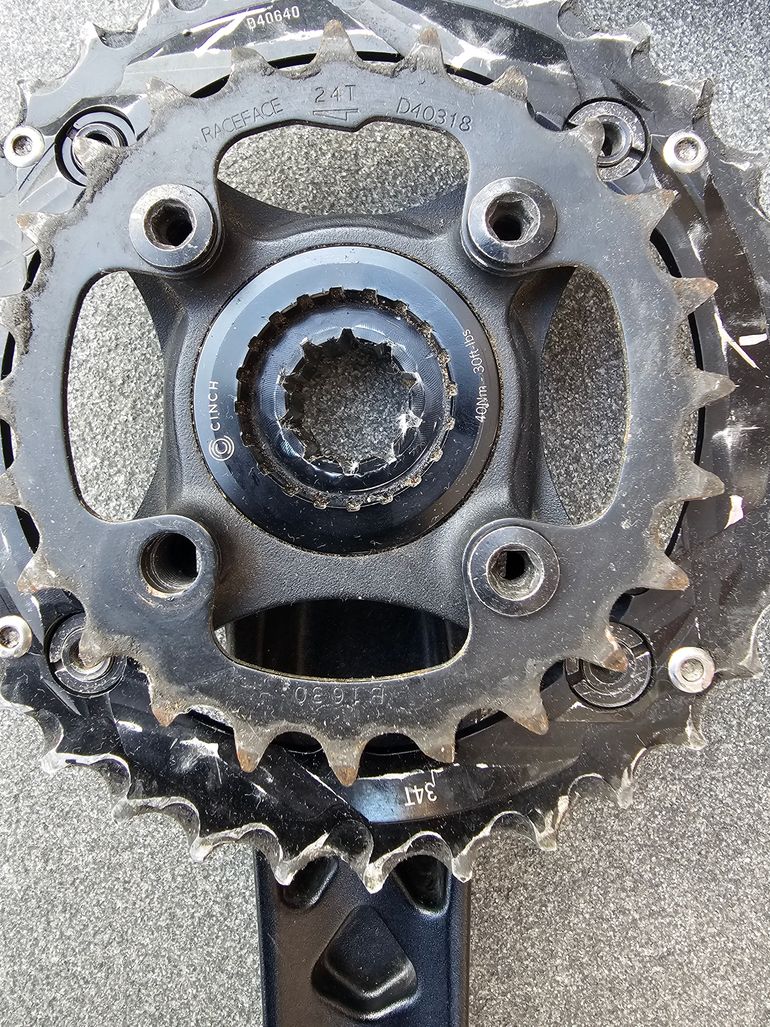Used Race Face Aeffect Crankset 34/24t 11-speed bike — image 4 of 7