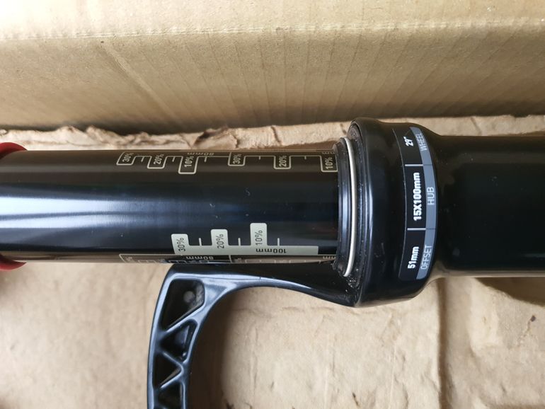 Used RockShox Reba RL 29” Fork 120mm 15x100mm bike — image 3 of 7