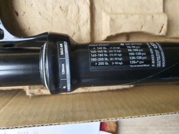 Used RockShox Reba RL 29” Fork 120mm 15x100mm bike — image 4 of 7