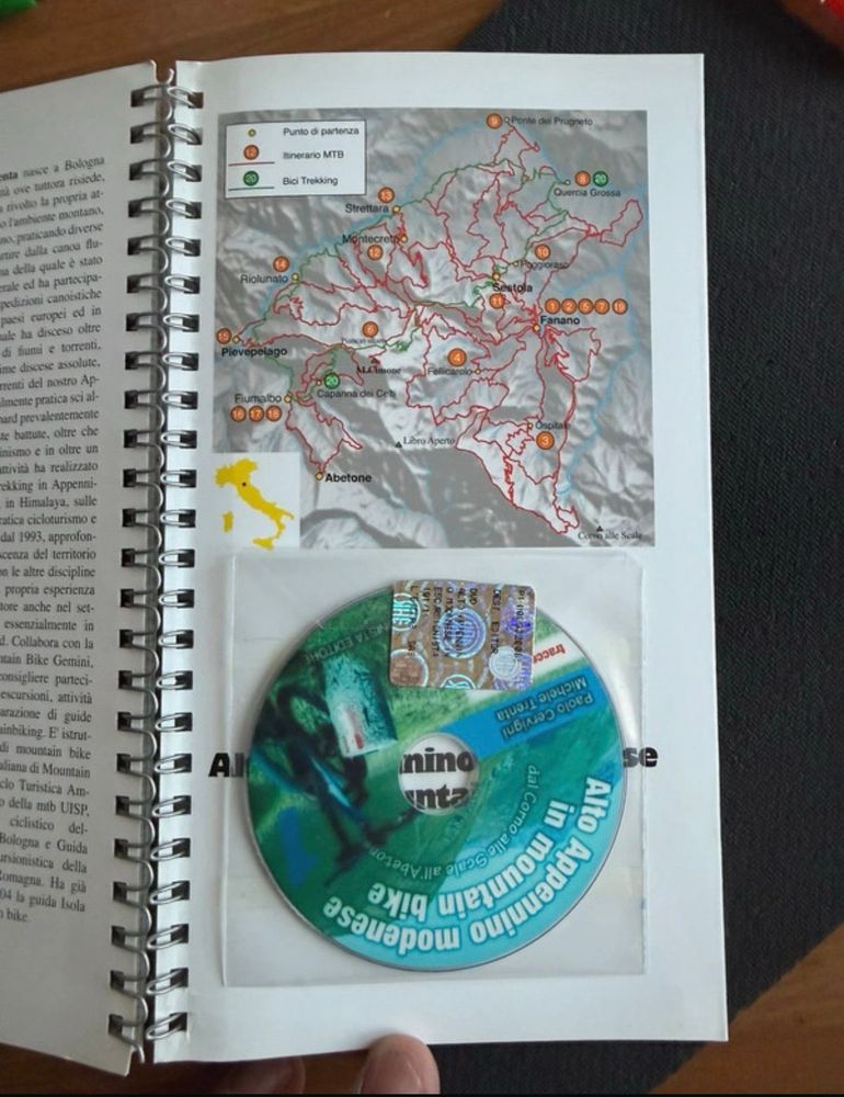Used Paolo cervigni libro alto Appennino modenese sentieri MTB 2024 bike — image 4 of 4