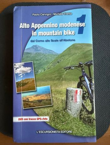 Used Paolo cervigni libro alto Appennino modenese sentieri MTB 2024 bike