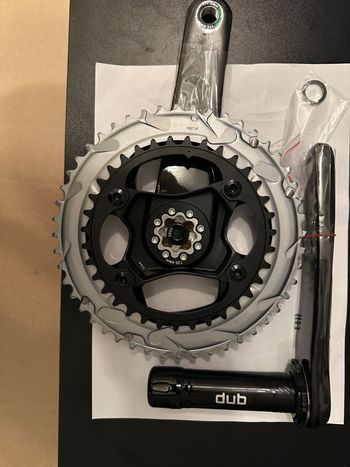 Used Sram Force Axs d1 Kurbel Carbon bike