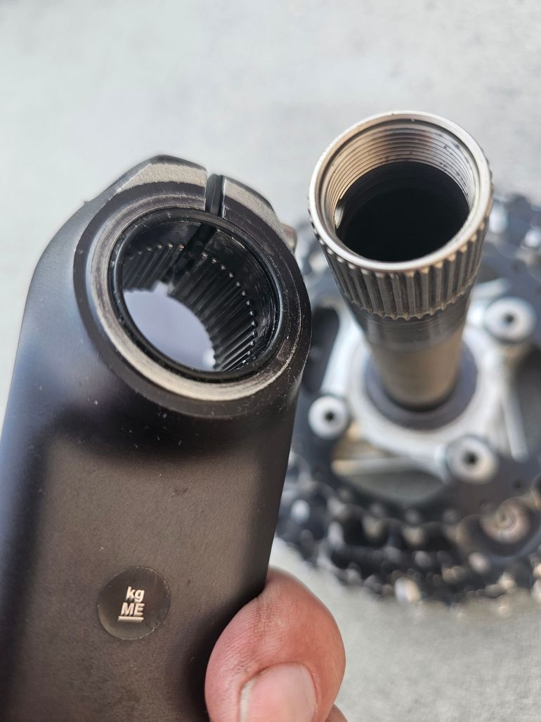 Used Shimano SLX FC-M675 Dubbel 10-Speed Crankstel bike — image 8 of 10