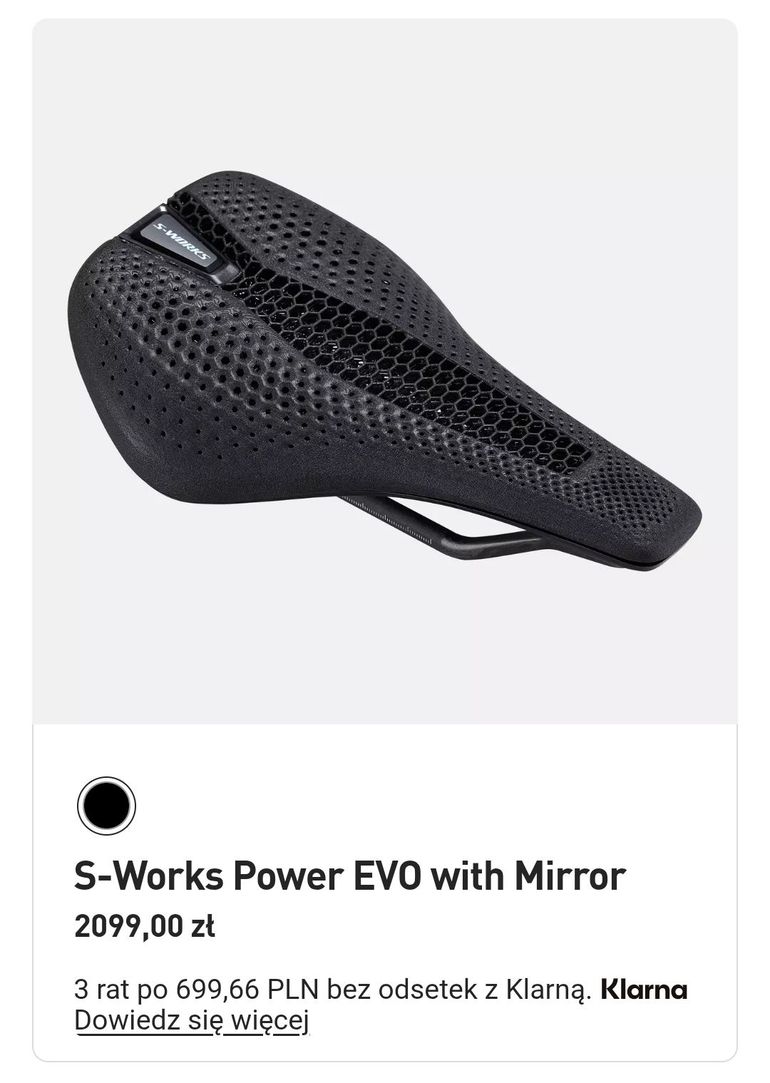 Used Specialized S-Works Power EVO with Mirror 2025 bike — image 1 of 5