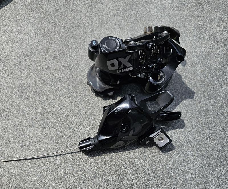 Used Sram X0 10-speed Shifter Drivetrain & Pedals