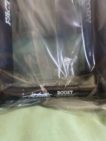 Used Fox 34 FLOAT 29" FACTORY 130mm GRIP2 BOOST 15x110mm Matte Black 2022 bike — image 6 of 8
