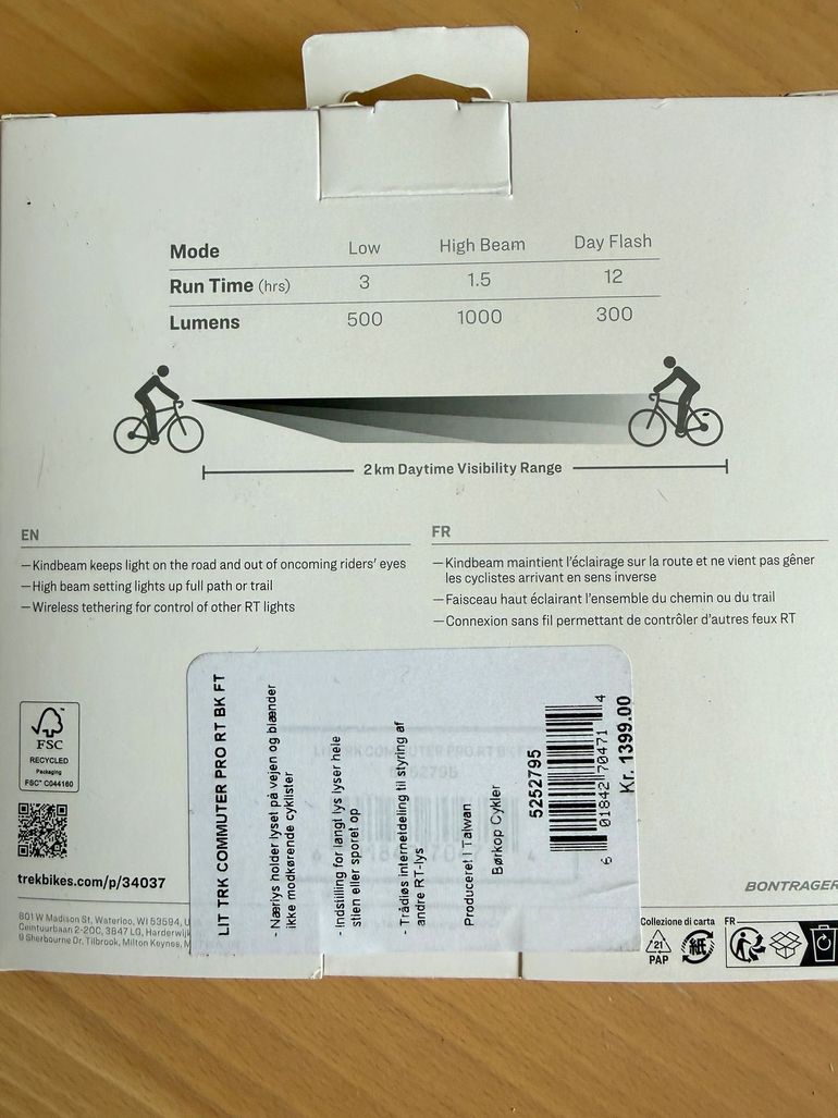 Used Trek Commuter Pro RT Front Light 2026 bike — image 2 of 4