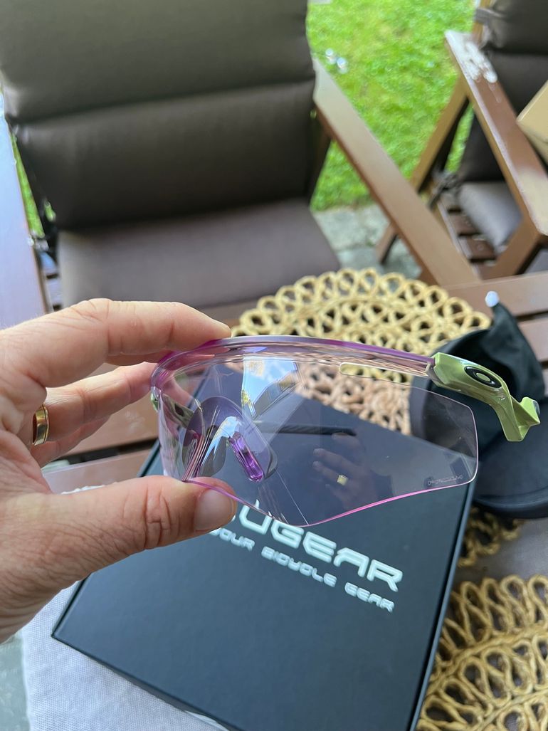 Used Oakley Kato QNTM Lila Prizm Brille 2026 bike — image 9 of 9