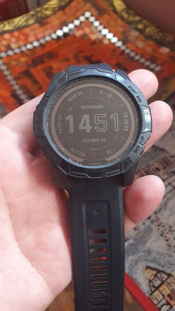 Used Garmin fēnix 7X Sapphire Solar bike — image 4 of 4