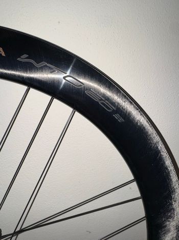Used Campagnolo Bora Ultra WTO 60 C19 Disc Brake Wheelset 2023 bike — image 5 of 6
